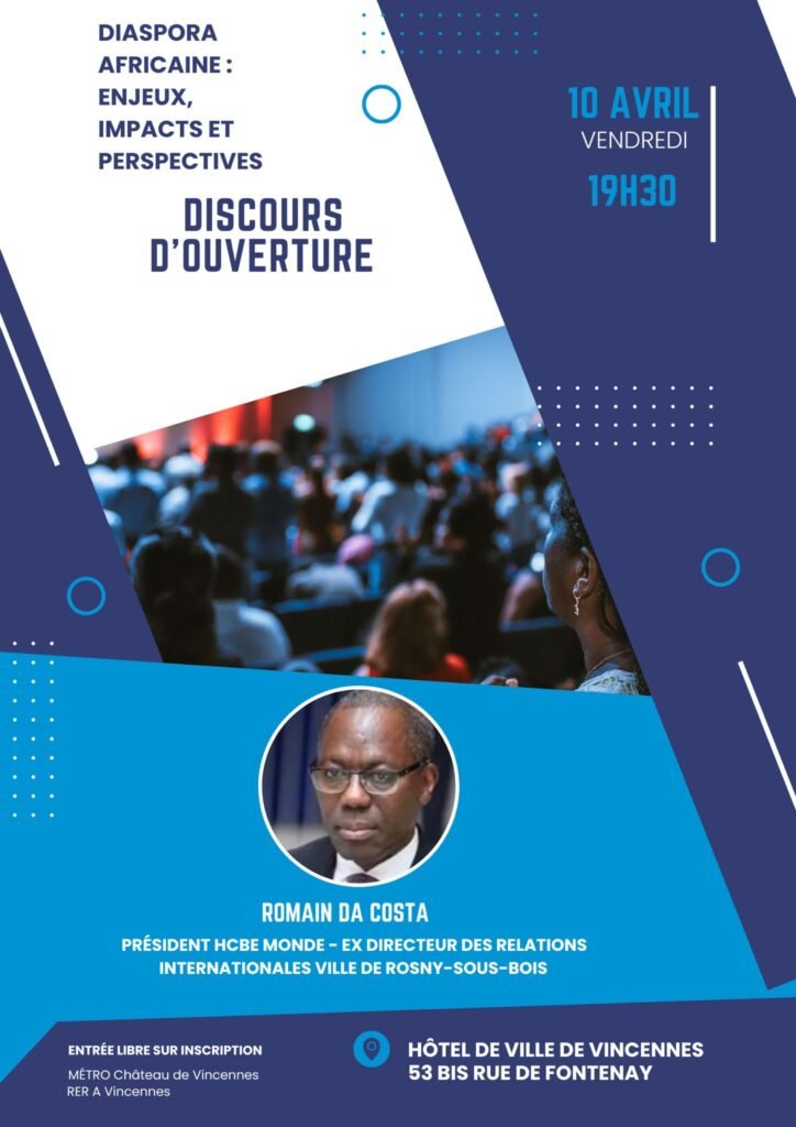 Conférence : Diaspora Africaine – Enjeux, Impacts et Perspectives