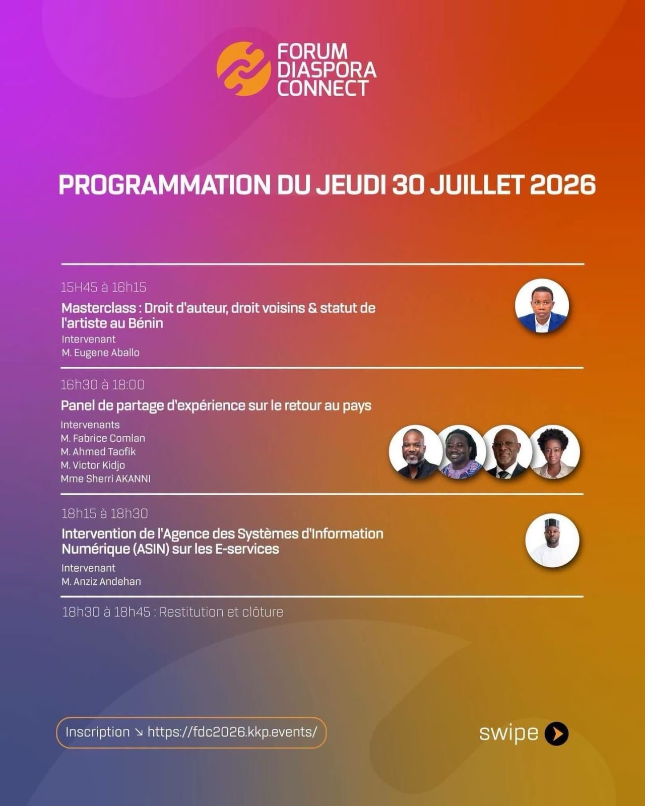 Forum Diaspora Connect 2026 : rendez-vous à Cotonou les 30 et 31 juillet