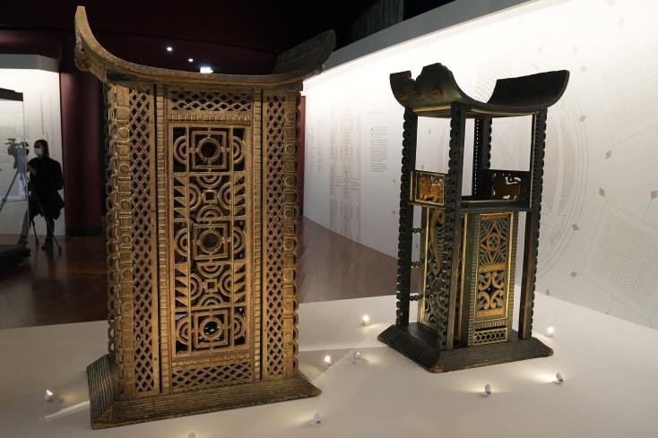 Trésors royaux d'Abomey exposés